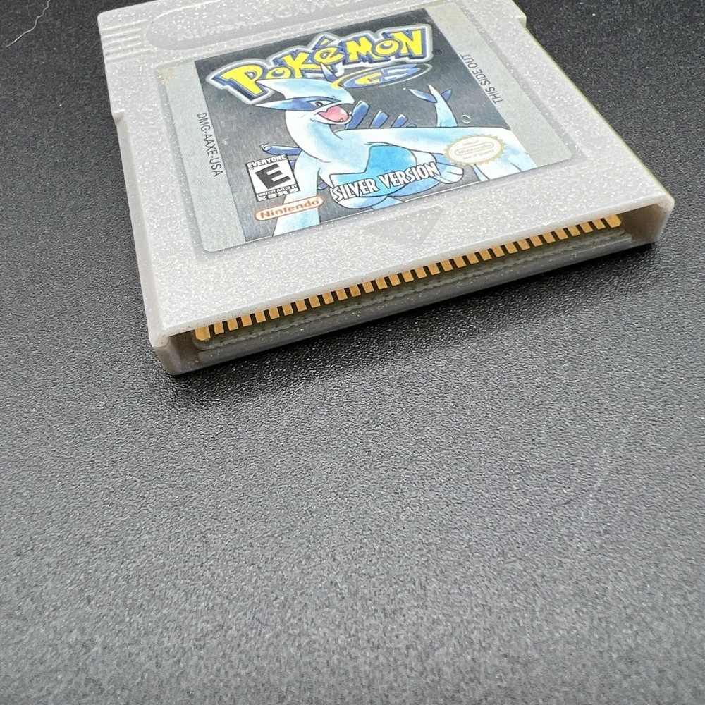 Pokemon Silver Version Gameboy Color Authentic